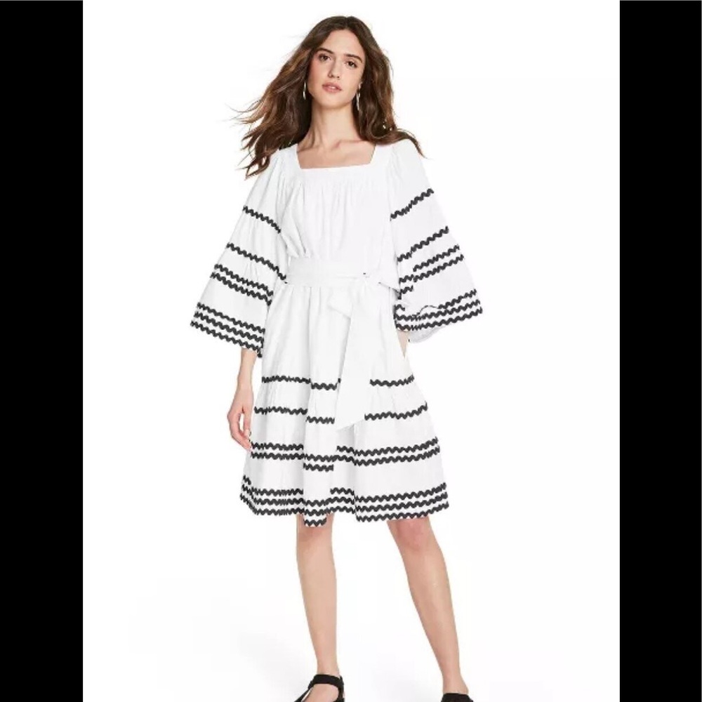 Lisa Fernandez x Target White Linen Dress- XXS (Size 2-4)